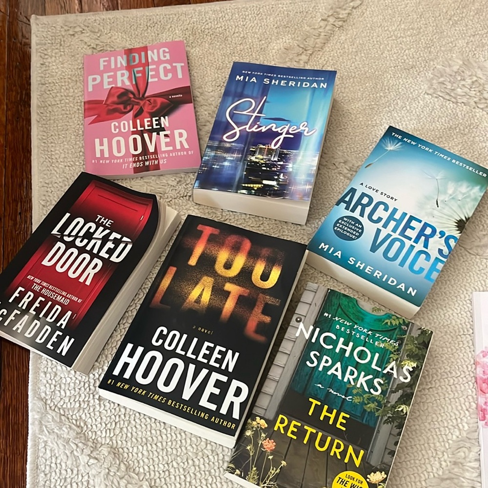 6 books